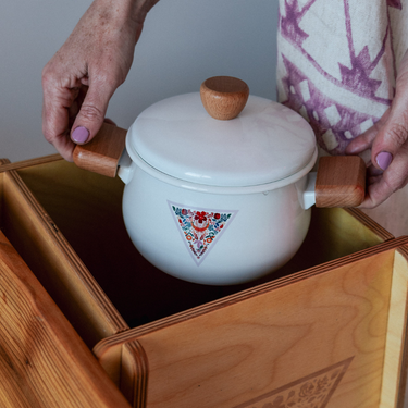 Custom Yoni Steam Pot - White