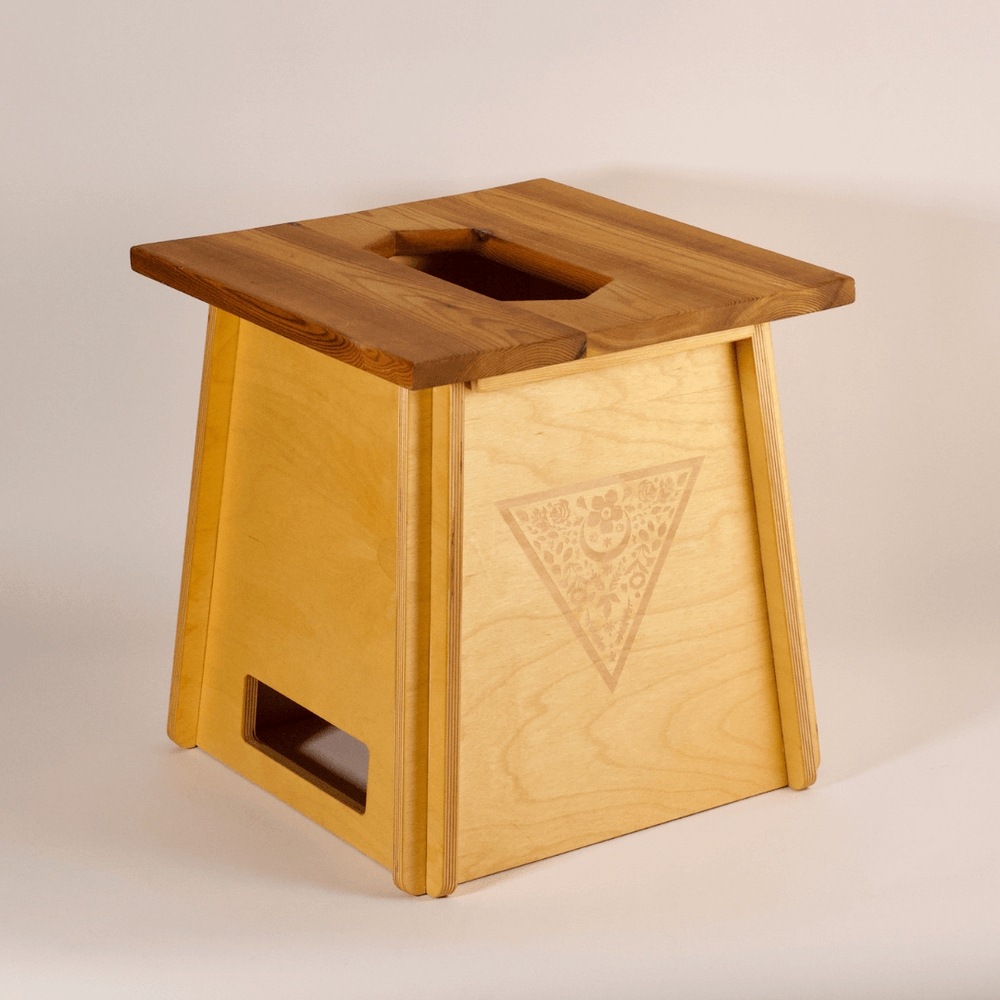 Engraved Collapsible Yoni Steam Seat - International shipping