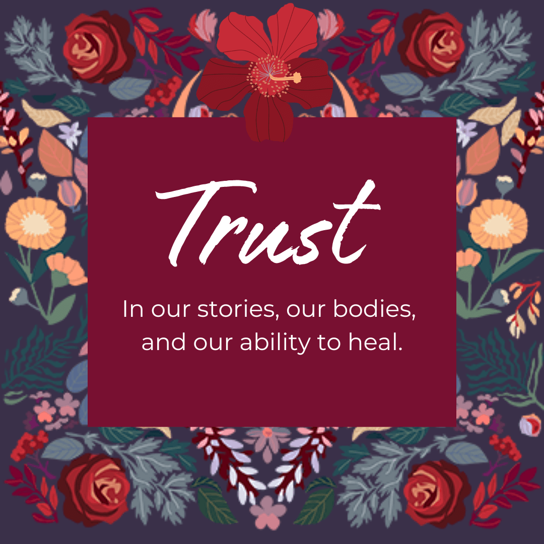 Kitara Yoni Steaming Guiding Value: Trust