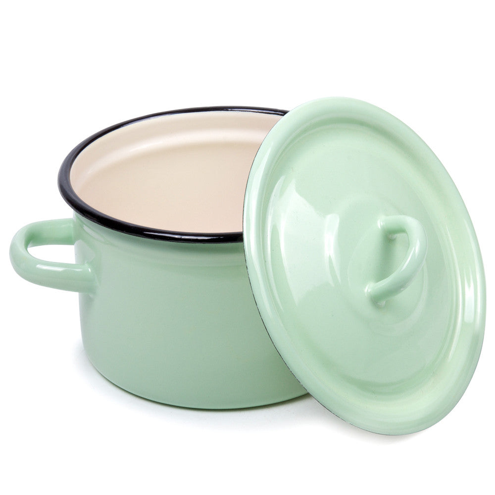 
                  
                    Enamel Yoni Steam Pot in Mint - International Shipping
                  
                