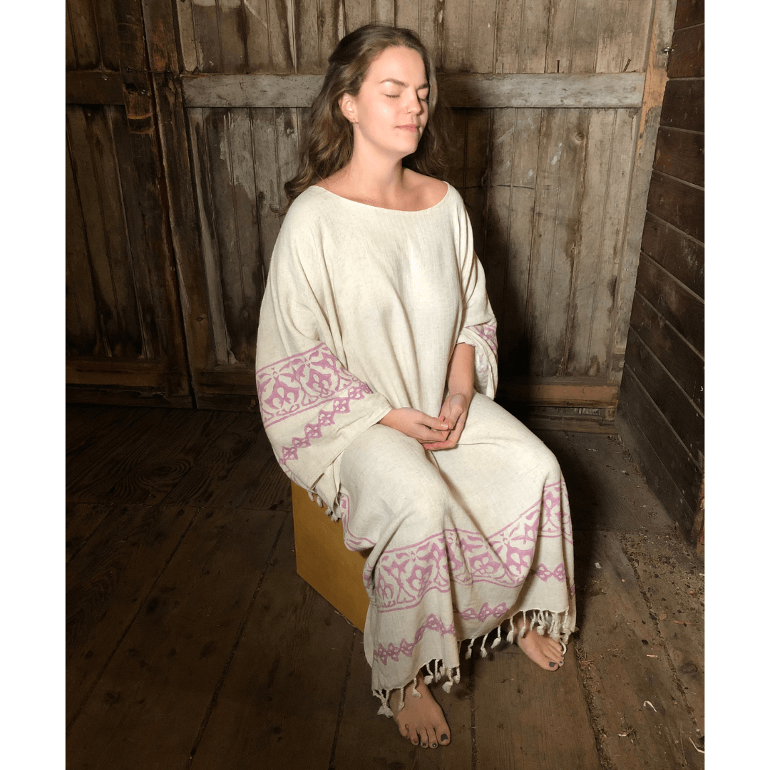 Handwoven Yoni Steam Gown