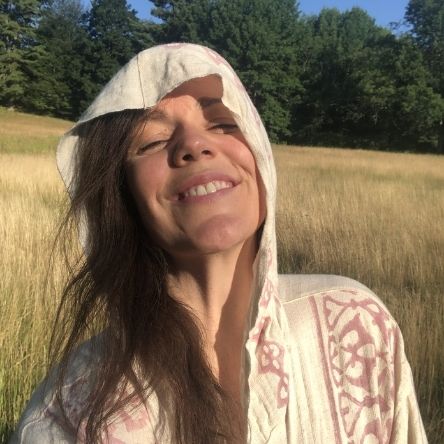 Kit Maloney founder of Kitara Love Yoni Steam Robe Vaginal Steaming