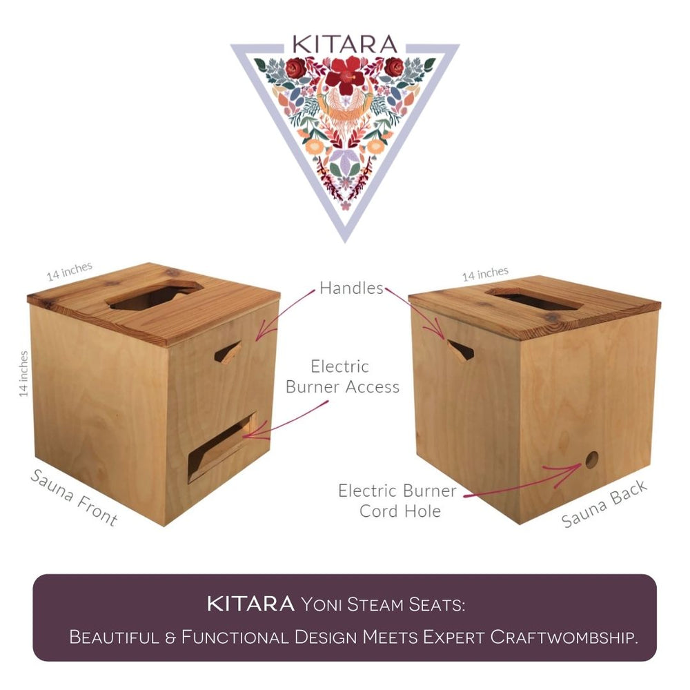 
                  
                    Kitara's Original Yoni Steam Seat
                  
                