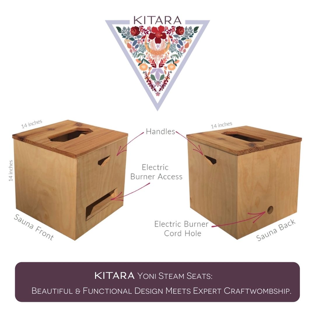 
                  
                    Kitara's Original Yoni Steam Seat
                  
                