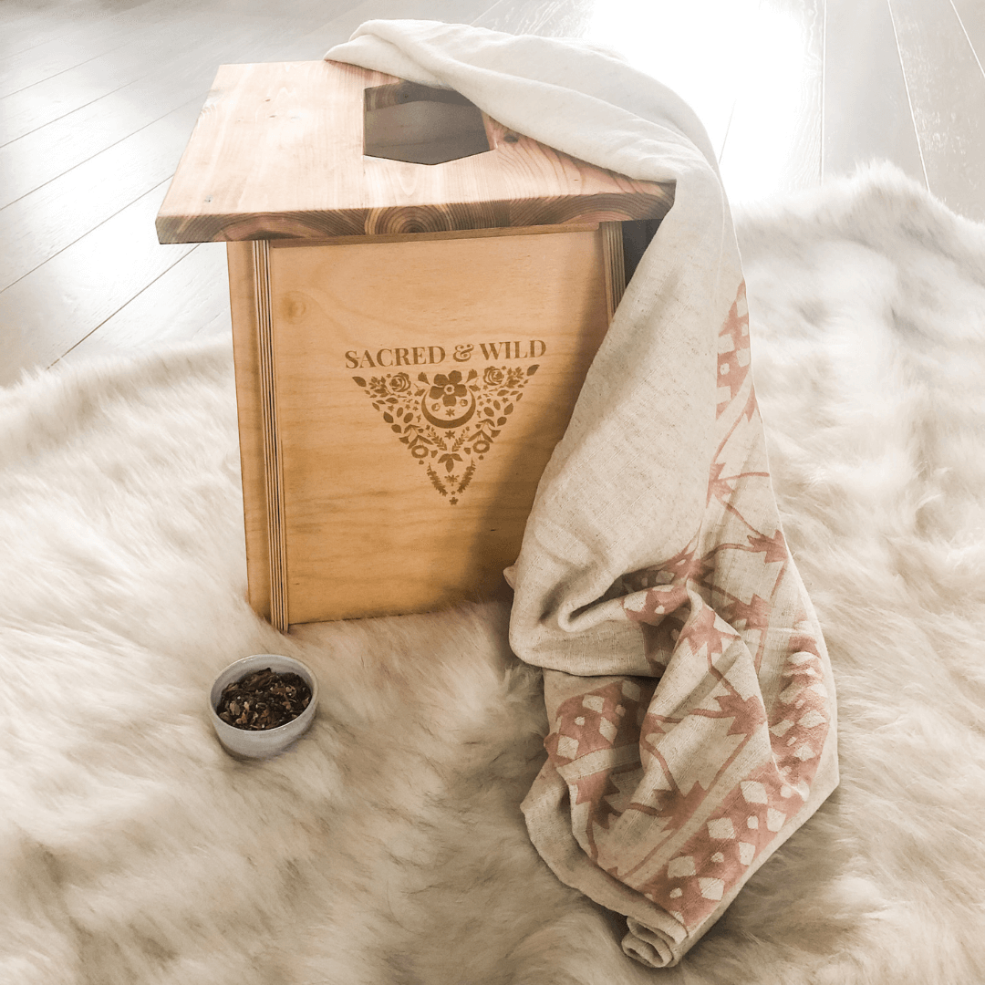 
                  
                    School of Sacred Wild Collapsible Yoni Steam Seat by Kitara
                  
                