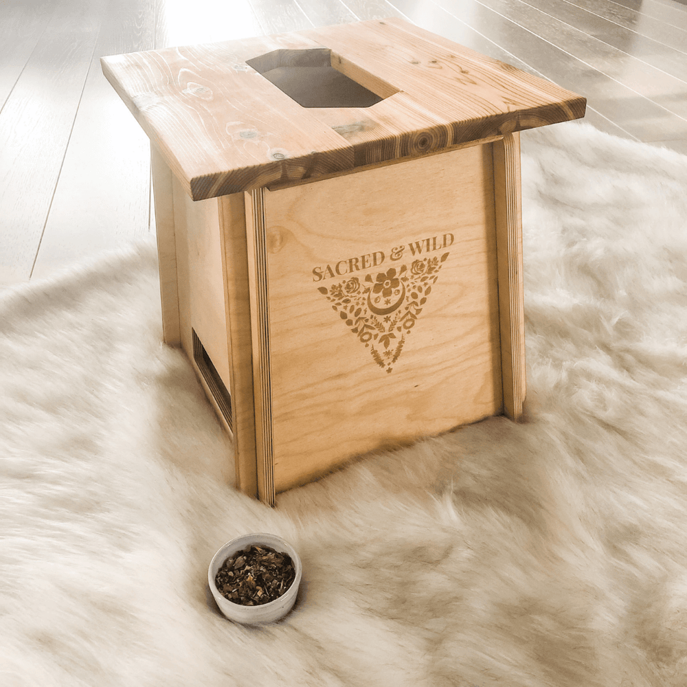 
                  
                    School of Sacred Wild Collapsible Yoni Steam Seat by Kitara
                  
                