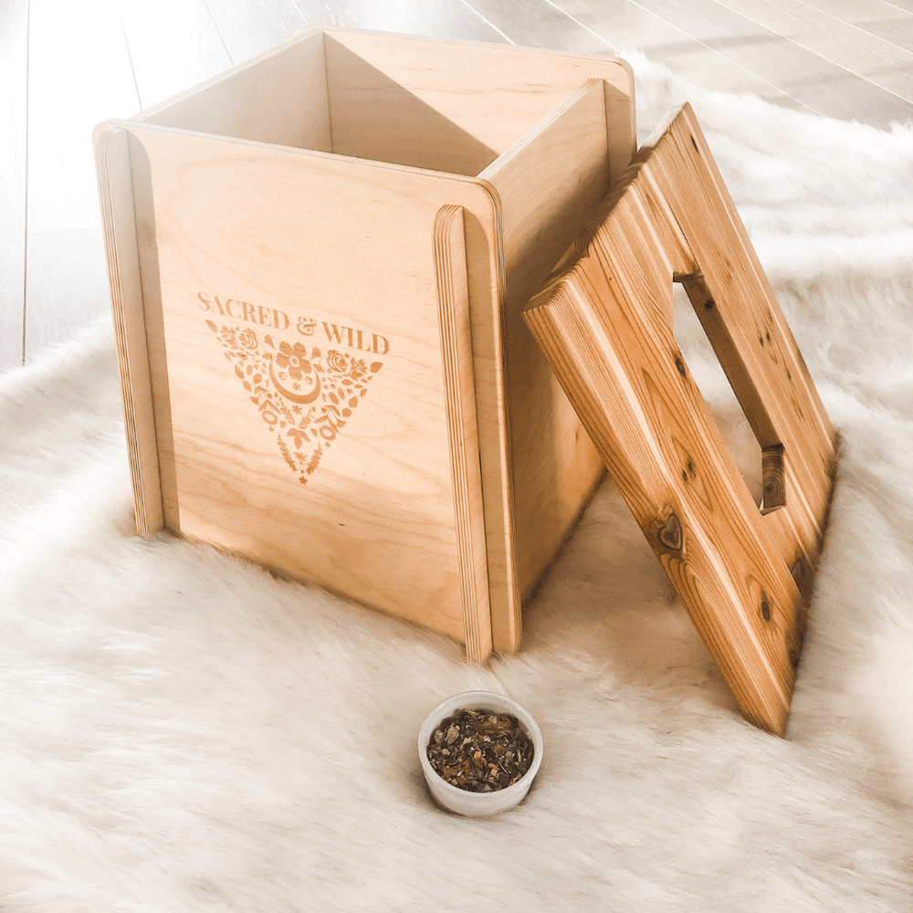 School of Sacred Wild Collapsible Yoni Steam Seat by Kitara